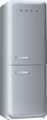 Холодильник с морозильником Smeg FAB32X7 - Вид спереди