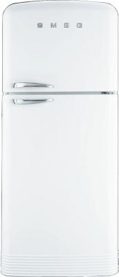 Холодильник с морозильником Smeg FAB50B - общий вид
