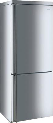 Холодильник с морозильником Smeg FA390X3 - Вид спереди