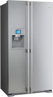 Холодильник с морозильником Smeg SS55PTL1 - общий вид