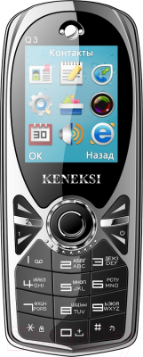 Мобильный телефон Keneksi Q3 (черный)
