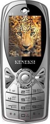 Мобильный телефон Keneksi Q3 (серебристый)