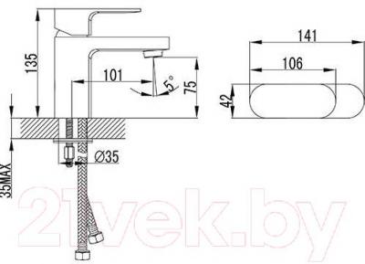 Смеситель IDDIS Mirro MIRSB00i01