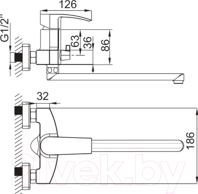 Смеситель IDDIS Vane VANSBL0i10