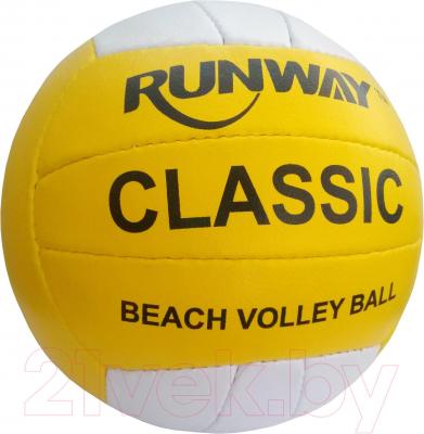 Мяч волейбольный Runway Classic 1189/AB - общий вид (цвет товара уточняйте при заказе)