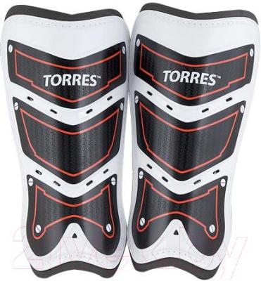 Щитки футбольные Torres FS1505L-RD (L)