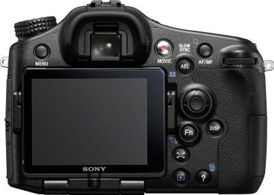 Зеркальный фотоаппарат Sony Alpha SLT-A77VK - вид сзади