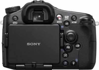 Зеркальный фотоаппарат Sony Alpha SLT-A77VK - вид сзади