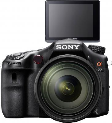 Зеркальный фотоаппарат Sony Alpha SLT-A77VK - общий вид