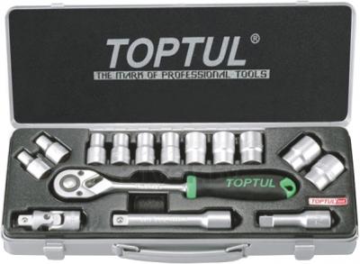 Универсальный набор инструментов Toptul GCAD1502 (15 предметов) - общий вид