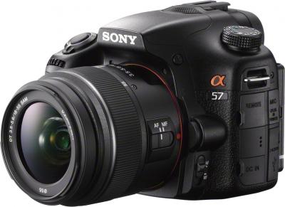 Зеркальный фотоаппарат Sony Alpha SLT-A57K - общий вид
