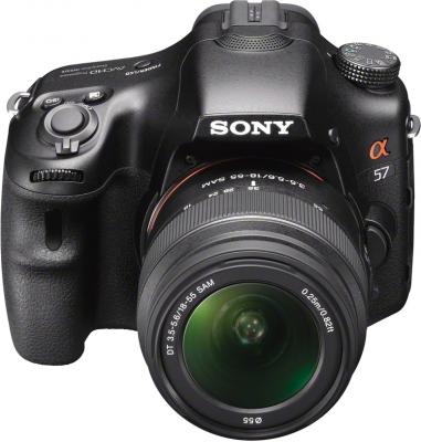Зеркальный фотоаппарат Sony Alpha SLT-A57K - общий вид