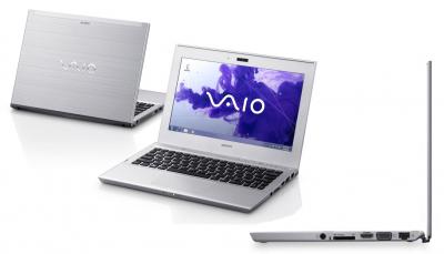 Ноутбук Sony VAIO SVT1111M1R/S - сзади+спереди+сбоку