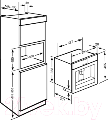 Кофемашина Smeg CMSC451