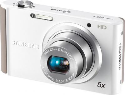 Компактный фотоаппарат Samsung ST77 White - общий вид