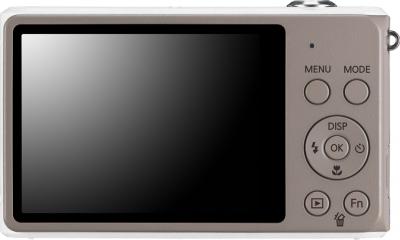 Компактный фотоаппарат Samsung ST77 White - вид сзади