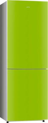 Холодильник с морозильником Smeg F32BCVE - Вид спереди