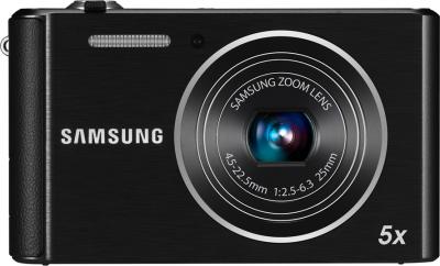 Компактный фотоаппарат Samsung ST88 (EC-ST88ZZBPBRU) Black - Вид спереди