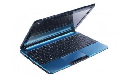 Ноутбук Acer Aspire AOD270-26Cbb (NU.SGDEU.002) - спереди полуоткрытый