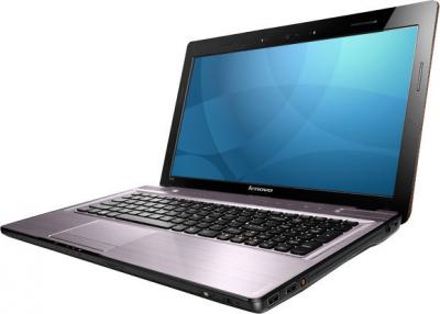 Ноутбук Lenovo IdeaPad Y570 (59320367)  - Вид спереди