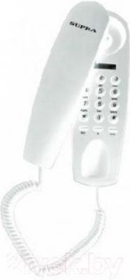 Проводной телефон Supra STL-120 (белый)