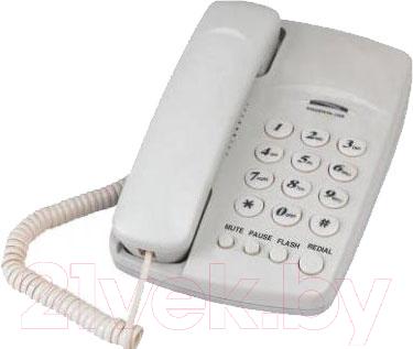 Проводной телефон Supra STL-310 (белый)