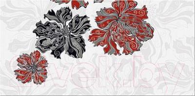 Декоративная плитка Azori Валькирия Цветы 1 (405x201)