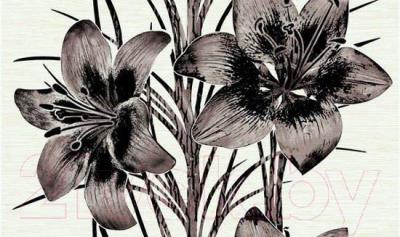 Декоративная плитка Нефрит-Керамика Piano 2 (400x250, черный)