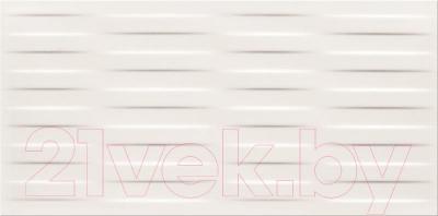 Плитка Opoczno Basic Palette White Satin Braid OP631-026-1 (600x297)