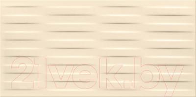 Плитка Opoczno Basic Palette Beige Satin Braid Structure OP631-028-1 (600x297)