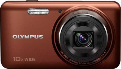 Компактный фотоаппарат Olympus VH-520 (коричневый)