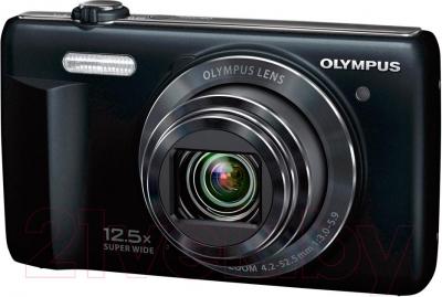 Компактный фотоаппарат Olympus VR-370 (черный)