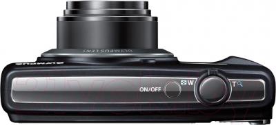 Компактный фотоаппарат Olympus VR-370 (черный)