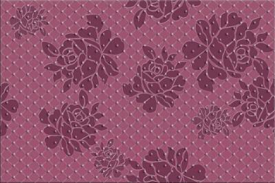 Декоративная плитка Opoczno Baricello Fiolet Flower OD021-013 (450x300)