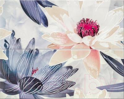 Панно Opoczno Fusion French Lake White Flower OD016-023 (500x400)