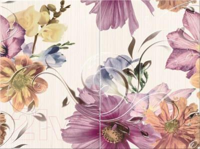 Декоративная плитка Opoczno Панно Lorena Summer Time White Flower OD025-044 (600x450)
