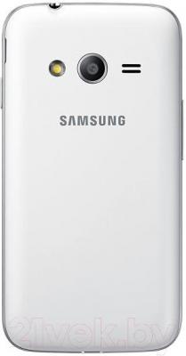 Смартфон Samsung Galaxy Ace 4 Neo Duos / G318H (белый) - вид сзади