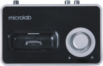 Мультимедиа акустика Microlab iDock 130 Silver (iDock130-3154) - вид сверху