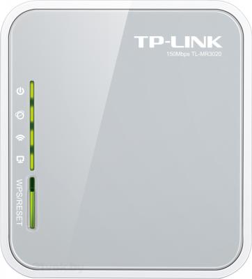 Беспроводной маршрутизатор TP-Link TL-MR3020 - фронтальный вид