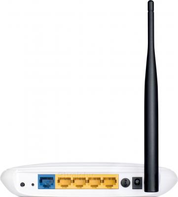 Беспроводной маршрутизатор TP-Link TL-WR741ND - вид сзади