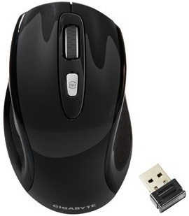 Мышь Gigabyte GM-M7700 (черный) - общий вид
