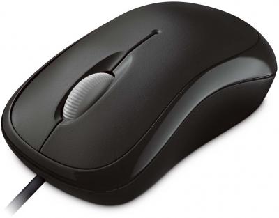 Мышь Microsoft Ready Mouse USB Black - общий вид