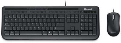 Клавиатура+мышь Microsoft Wired Desktop 600 USB - общий вид
