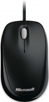Мышь Microsoft Compact Optical Mouse 500 USB Black - общий вид