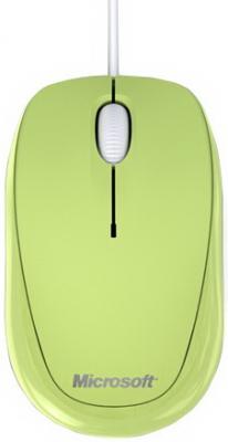 Мышь Microsoft Compact Optical Mouse 500 USB Aloe Green - общий вид