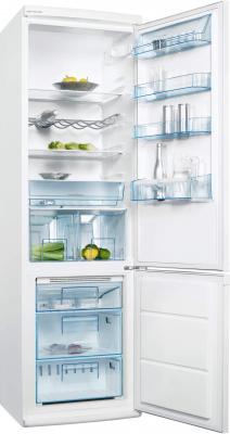 Холодильник с морозильником Electrolux ENB38633W - общий вид