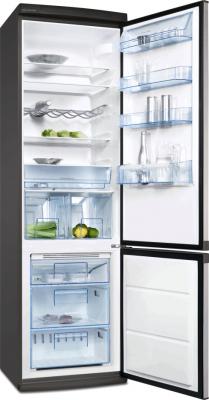 Холодильник с морозильником Electrolux ENB38633X - вид спереди