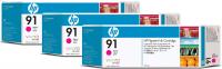 

Комплект картриджей HP, 91 (C9484A)