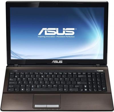 Ноутбук Asus K53SD-SX386D (90N3ELD44W1E126013AY)  - спереди