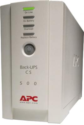 

ИБП APC, Back-UPS CS 500VA (BK500EI)